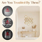 ⏳Limited-time 50% off⏰12PCS 3D Acrylic Mirror Rhombus Wall Stickers🪞