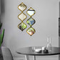 ⏳Limited-time 50% off⏰12PCS 3D Acrylic Mirror Rhombus Wall Stickers🪞