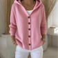 ⏳Limited-time 50% off⏰Women's Hooded Button-Up Knit Cardigan🧥🌈