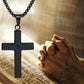 ✝️ 50% OFF NOW!✨ Stainless Steel Cross Necklace – Durable & Tarnish-Free – Unisex Minimalist Pendant – Faith Jewelry Gift 🎁