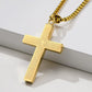 ✝️ 50% OFF NOW!✨ Stainless Steel Cross Necklace – Durable & Tarnish-Free – Unisex Minimalist Pendant – Faith Jewelry Gift 🎁