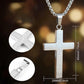 ✝️ 50% OFF NOW!✨ Stainless Steel Cross Necklace – Durable & Tarnish-Free – Unisex Minimalist Pendant – Faith Jewelry Gift 🎁