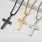 ✝️ 50% OFF NOW!✨ Stainless Steel Cross Necklace – Durable & Tarnish-Free – Unisex Minimalist Pendant – Faith Jewelry Gift 🎁