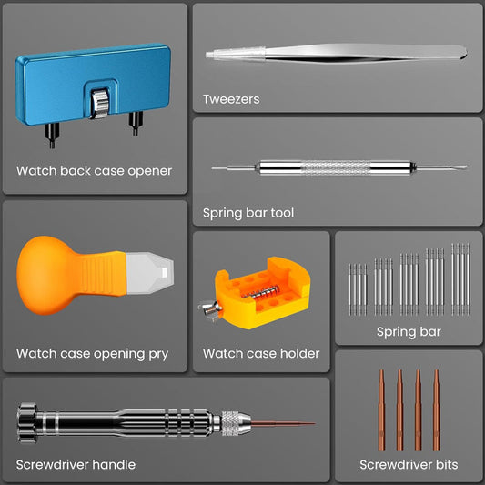 ⏳Limited-time 50% off⏰Professional Watch Repair Tool Kit⌚🛠️