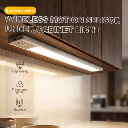 ⏳Limited-time 50% off⏰Rechargeable Wireless Motion Sensor Under Cabinet Light💡