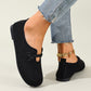⏳Limited-time 50% off⏰Comfortable Slip-On Faux Suede Flats🥿
