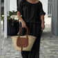 ⏳Limited-time 50% off⏰Women's Drawstring Top & Trousers 2-Piece Set👚👖