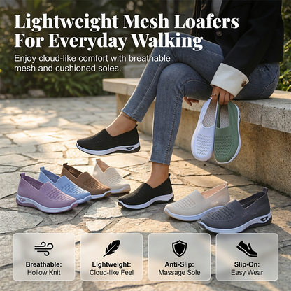 ⏳Limited-time 50% off⏰Women's Breathable Mesh Slip-On Shoes🥿