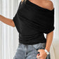 ⏳Limited-time 50% off⏰Women's Asymmetrical Off-Shoulder Batwing Sleeve Top👚