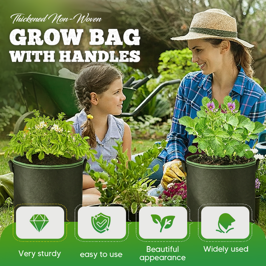 ⏳Limited-time 50% off⏰Thickened Non-Woven Grow Bag with Handles🌱🥔