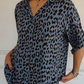 ⏳Limited-time 50% off⏰Stylish Lapel Adjustable Sleeve Leopard Print Shirt🐆👚