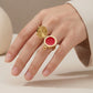 ⏳Limited-time 50% off⏰Lip Balm Ring for Finger💄💍
