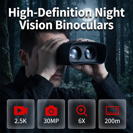 🔭 50% OFF NOW! 🌙 Digital Night Vision Binoculars with HD Photo & Video Recording – 2026 New Upgrade & Hot Sale – Clear night view, compact & perfect for wildlife, camping or surveillance 🔥