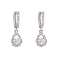 ⏳Limited-time 50% off⏰Elegant Teardrop Dangle Hoop Earrings💎