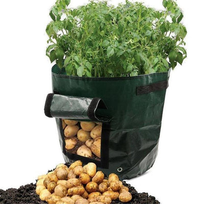 ⏳Limited-time 50% off⏰Large Capacity PE Grow Bags (18L/26L/38L) for Potato, Tomato & Vegetable Gardening🌱🥔