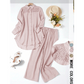 ⏳Limited-time 50% off⏰Lace Patchwork Shirt & Pants 2-Piece Set👔👖