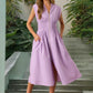 ⏳Limited-time 50% off⏰Women's Elegant V-Neck Split Maxi Dress👗