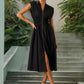 ⏳Limited-time 50% off⏰Women's Elegant V-Neck Split Maxi Dress👗