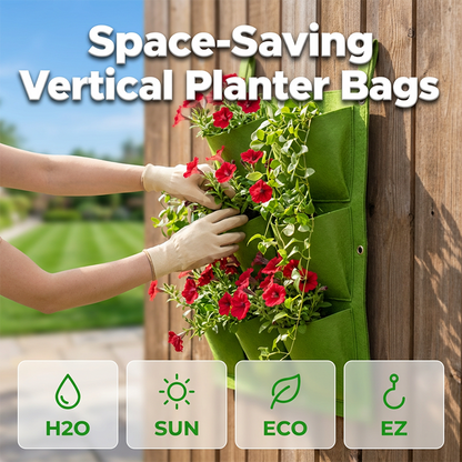 ⏳Limited-time 50% off⏰Space Saving Vertical Planter Bags🪜🌱
