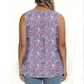 🥳SUMMER HOT SALE🥳💞50K+ SOLD!💥50% OFF! 🔥Women's Printed Button Sleeveless Top – Chic Print, Breathable & Lightweight ✨