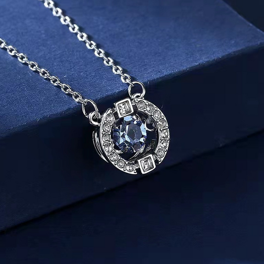 ⏳Limited-time 50% off⏰Sweatproof Plated Sparkling Dance Rhinestone Necklace💎📿