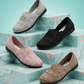 ⏳Limited-time 50% off⏰Women's Breathable Woven Slip-On Flats🥿