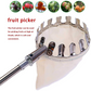 ⏳Limited-time 50% off⏰Fruit Picker Head Basket – Clips onto Pole, Soft Cushion, No Bruising, Harvest Faster 🌳🍎🧺