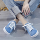 👟 50% OFF NOW! 👖Women's Denim Mule Trainers – Easy Slip-On, Comfortable Sole & Perfect for a Casual Summer Look ☀️