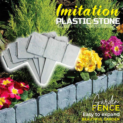 ⏳Limited-time 50% off⏰Imitation Stone Garden Fence – Realistic Look, Easy Install & Expandable Design 🌿✨