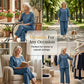 ⏳Limited-time 50% off⏰ Women's 2-Piece Set – Eyelet Details, Casual, Comfortable, Versatile👚👖
