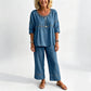 ⏳Limited-time 50% off⏰ Women's 2-Piece Set – Eyelet Details, Casual, Comfortable, Versatile👚👖