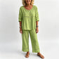 ⏳Limited-time 50% off⏰ Women's 2-Piece Set – Eyelet Details, Casual, Comfortable, Versatile👚👖