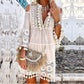 ⏳Limited-time 50% off⏰Women's Loose Cotton Linen Embroidered Dress🌸👗