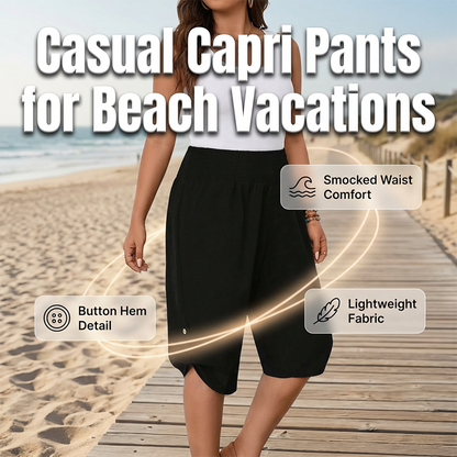 ⏳Limited-time 50% off⏰Women's Lightweight Capri Pants👖