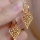 ⏳Limited-time 50% off⏰Elegant Sparkling Heart Hoop Earrings💕