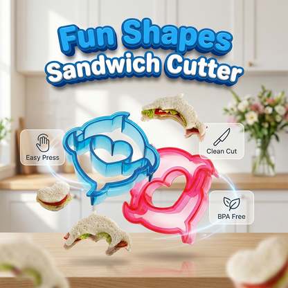 ⏳Limited-time 50% off⏰Easy-to-Use Toast and Sandwich Mold🦕🥪