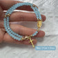⏳Limited-time 50% off⏰Double-Wrap Rosary Beaded Bracelet✝️