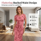 ⏳Limited-time 50% off⏰Women's Floral Mesh Midi Dress💐👗