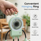 🤖 40% OFF ! 💨 Flexible Robot Desk Fan with LED Light – Bendable Limbs, Digital Display & Type-C Charging – Cute Cooling Companion 🔋