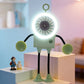 🤖 40% OFF ! 💨 Flexible Robot Desk Fan with LED Light – Bendable Limbs, Digital Display & Type-C Charging – Cute Cooling Companion 🔋