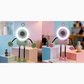 🤖 40% OFF ! 💨 Flexible Robot Desk Fan with LED Light – Bendable Limbs, Digital Display & Type-C Charging – Cute Cooling Companion 🔋