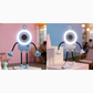🤖 40% OFF ! 💨 Flexible Robot Desk Fan with LED Light – Bendable Limbs, Digital Display & Type-C Charging – Cute Cooling Companion 🔋