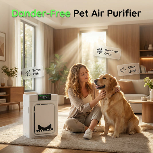 ⏳Limited-time 50% off⏰Pet Air Purifier with Washable Filter🐾💨