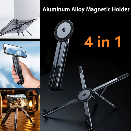⏳Limited-time 50% off⏰4-in-1 Multifunctional Magnetic Device Stand🧲📱💻