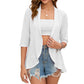 ⏳Limited-time 50% off⏰Women's Summer Lightweight Eyelet Cardigan🌼🧥