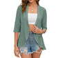 ⏳Limited-time 50% off⏰Women's Summer Lightweight Eyelet Cardigan🌼🧥