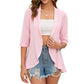 ⏳Limited-time 50% off⏰Women's Summer Lightweight Eyelet Cardigan🌼🧥
