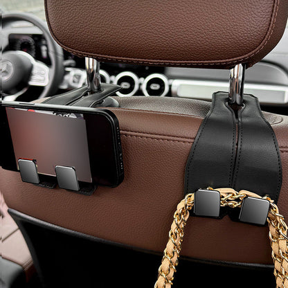 ⏳Limited-time 50% off⏰Car Seat Back Storage Hook - Double Hook Holder for Convenient Storage🚗🛍️
