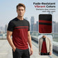 ⏳Limited-time 50% off⏰Men's Color-Block Crew Neck T-Shirt👕