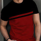⏳Limited-time 50% off⏰Men's Color-Block Crew Neck T-Shirt👕
